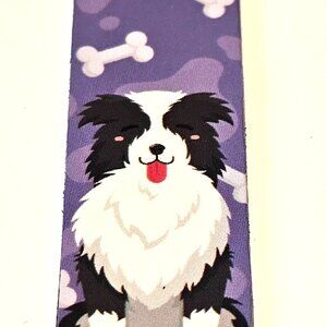 Border Collie Puppy Magnetic Bookmark, Cute Dog Lover Gift Reading Marker Books